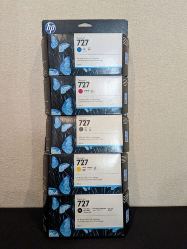 Cartuchos Hp 727 130ml  Hp T2500/t930/t1500 Cad 2022-2023