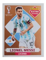 Comprar Figurita Extra Sticker Messi Legend Bronce Mundial 2022
