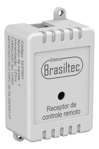 Kit C/3 Receptor De Controle Remoto 12vcc E 1 Saída A Relé