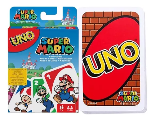 Uno Super Mario Bros Juego de Mesa Nuevo -  Tienda