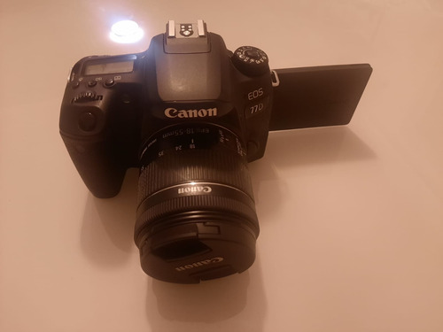 Canon Eos 77d Kit Dslr+ Lente 18-55+ Cargador+ Bolso De Tran