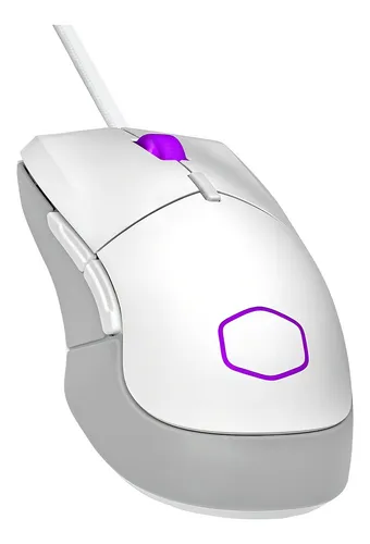Mouse Cooler Master Mm310 Alámbrico 12.000dpi Blanco Rgb Color Blanco Mate