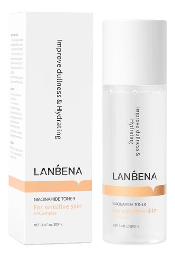 Lanbena Tónico Iluminador De Niacinamida Hidratante 100ml
