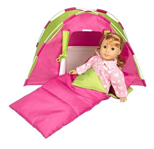 Carpa Con Saco De Dormir Para Muñecas Juegos Para Niñas