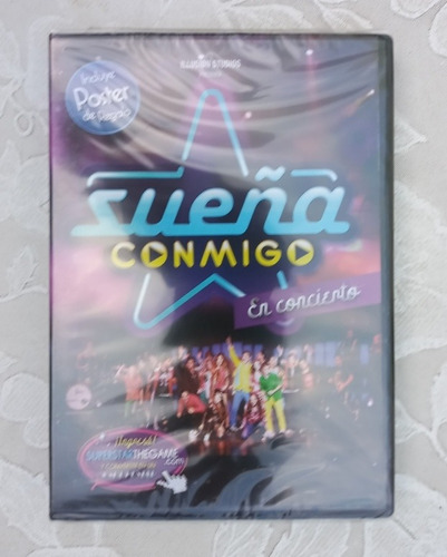 Sueña Conmigo En Concierto Dvd Nuevo Sellado Póster Belgrano