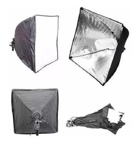 Kit De Iluminação Softbox 50x70 - Pk-sb03
