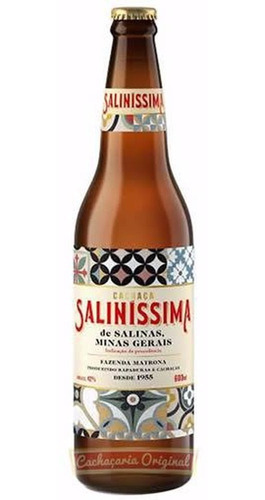 Cachaça Salinissima 600ml