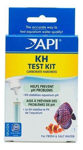Test De Kh Api Alcalinidad Acuarios De Agua Dulce Y Marinos
