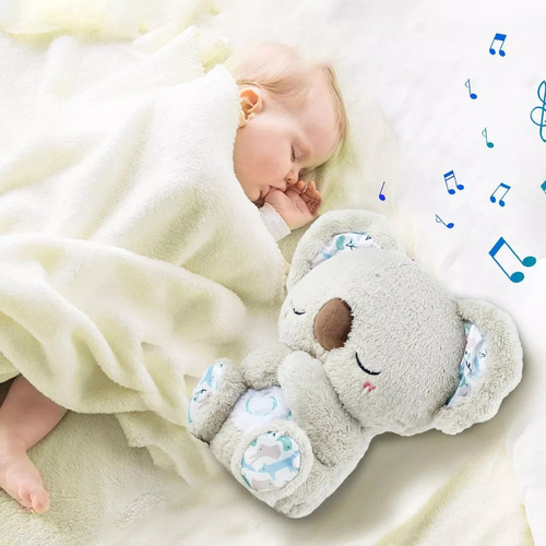 Un Koala De Peluche Que Respira Con Sonido Para Dormir Y Rel