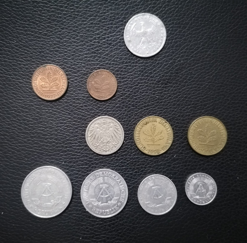 Colección De Marcos Alemanes, Imperio, Rfa, Rda, Plata (Usado)