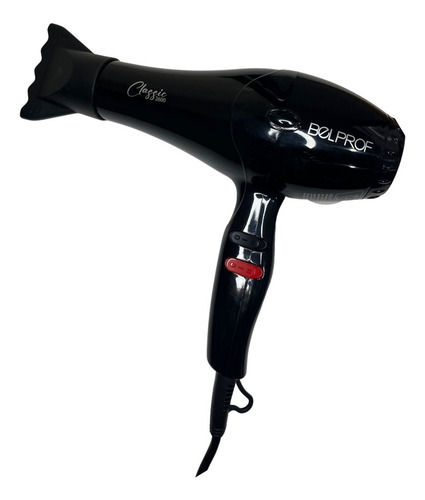 Secador De Cabello Belprof Classic 2600 Negro 1600w