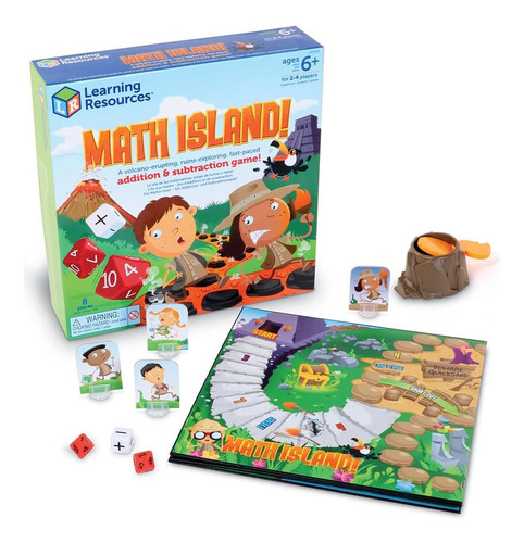 Juego De Suma Y Resta De Math Island De Learning Resources