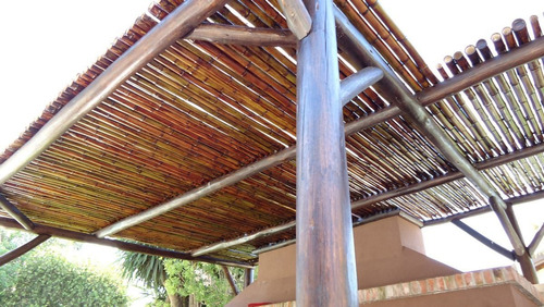 Colocacion De Pergolas,quinchostechos Con Materiales