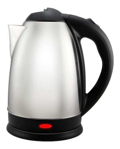 Pava Electrica Jarra Acero Inoxidable Mate Cafe 2 Litros