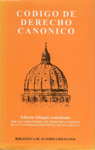 Libro: Código De Derecho Canónico / Universidad Pontificia