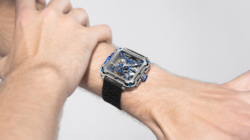 Reloj Ciga Design Hombre X Series Automático Titanium Correa Cyber Blue