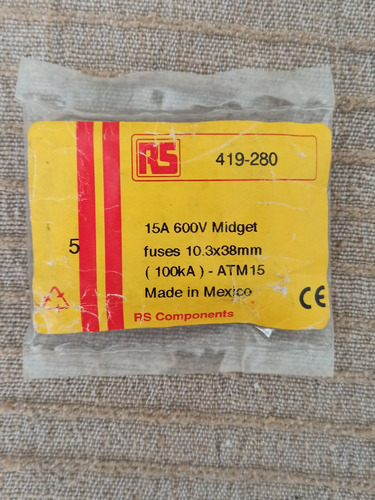 Imagen 1 de 2 de Fusible