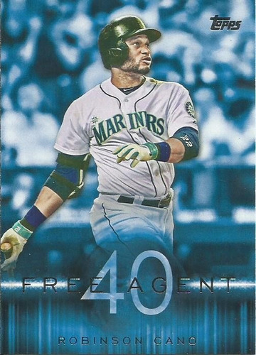 Barajita Robinson Cano Free Agent 40 Topps 2015 #f40-2