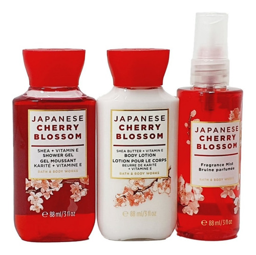 Imagen 2 de 3 de Japanese Cherry Blossom Bath & Body Works Kit De Regalo