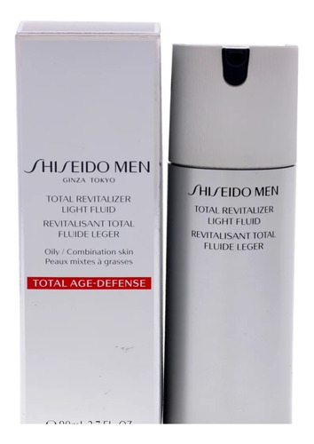 Shiseido Men Total Revitalizer Light Fluid 80 Ml Antiedad