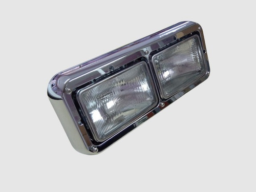 Faro Doble Cuadrado Izquierdo Halogeno (4258)