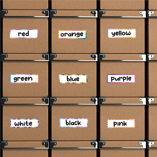 10pcs Nombre Pegatinas Etiquetas Índice Etiquetas De La