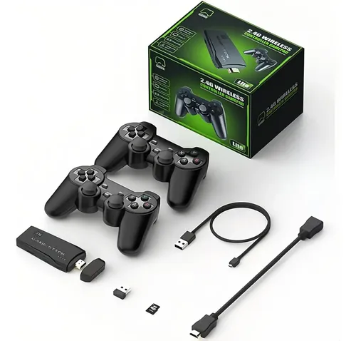 Consola De Video Juego Retro Game Stick Lite 4k 1000 Juegos | Cuotas Consola De Video Juego Retro Game Stick Lite 4k 1000 Juegos | Cuotas