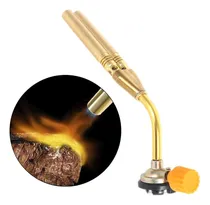 Comprar Soplete Soplete Quemador Gas Butano Doble Tubo Dorado 2024