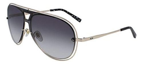 Mcm Gafas De Sol 143s 040 Aviador De Pizarra Unisex B5gnk