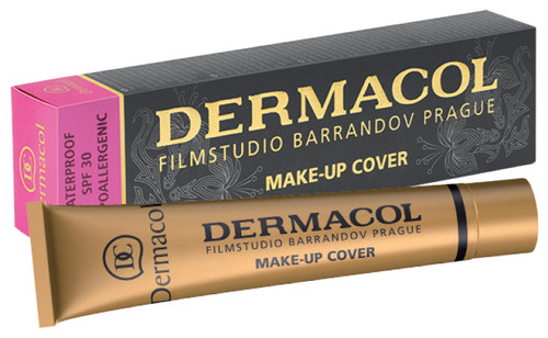 Base de maquiagem em creme Dermacol Filmstudio prague Make-Up Cover Dermacol Make-Up Cover Foundation tom 207