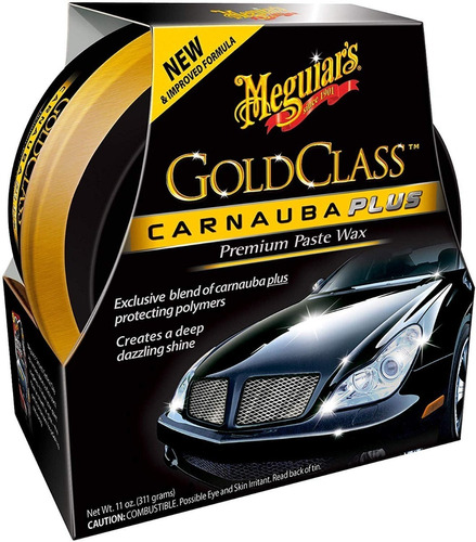 Cera En Pasta Carnuba Plus De Meguiars Gold Class 311g