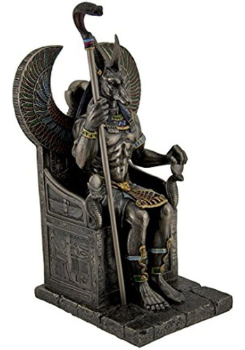 Estatuas De Resina Bronce Acabado Dios Egipcio Anubis En Est