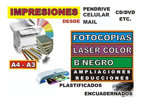 Imagen 3 de 5 de Fotocopias E Impresiones Zona Tribunales En 10 Minutos