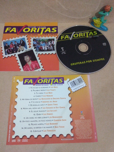 Cd Favoritas Con Amor Gruperas Por Siempre