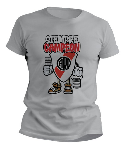 Remeras River Plate Adultos Impresos Personalizados - 9005