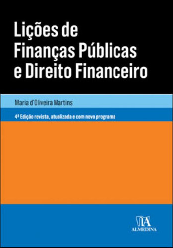 Lições De Finanças Públicas E Direito Financeiro