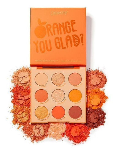 Colourpop Orange You Glad Palette