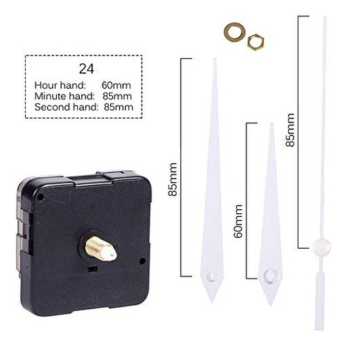 Reloj De Cuarzo Wxlaa Con Manecillas Para Reloj Mecánico R