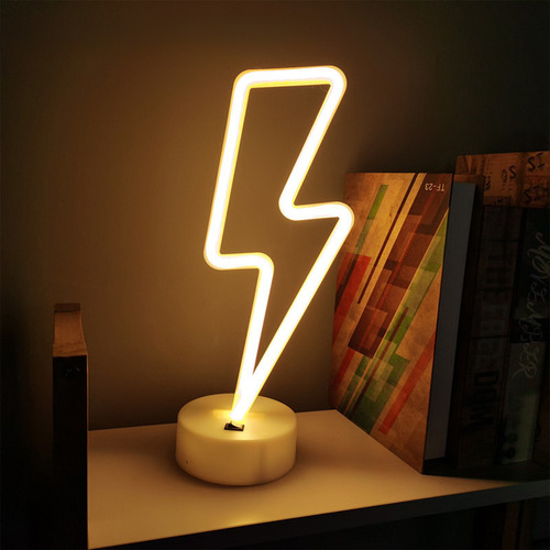Luces Decorativas B En Forma De Led Para Ambientes De Neón,