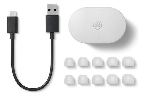 Yamaha Tw-e7b Auriculares True Wireless Cancelacion De Ruido Color Blanco Color De La Luz No