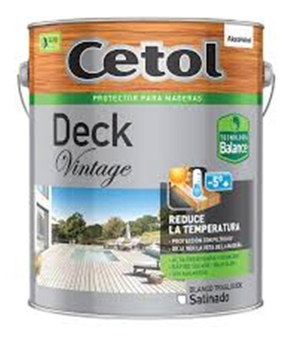 Cetol Deck Vintage X4l + Lija Y Envio  Pintu Don Luis Mdp