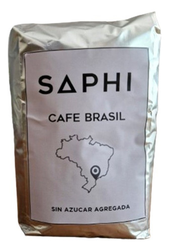 Cafe Brasil 1 Kg Tostado Sin Azucar - Molido O Grano