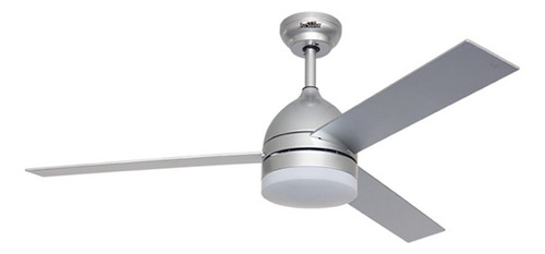 Ventilador De Techo 1st Shine 52 3 Aspas Mdf Control Remoto Estructura Gris Aspas Gris Diámetro 1.321 M Frecuencia 60hz