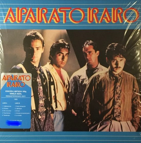 Aparato Raro  Aparato Raro Ed. Limitada; Vinilo Nuevo