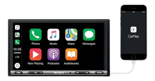 Pantalla Doble Din Sony Xav-ax3000 Carplay Androidauto Bt