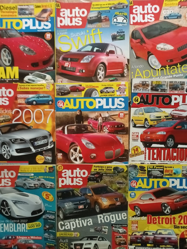 11 Revistas Auto Plus 2000 Baratas