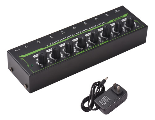 Amplificador De Auriculares, Adaptador De Canal, Amplificado