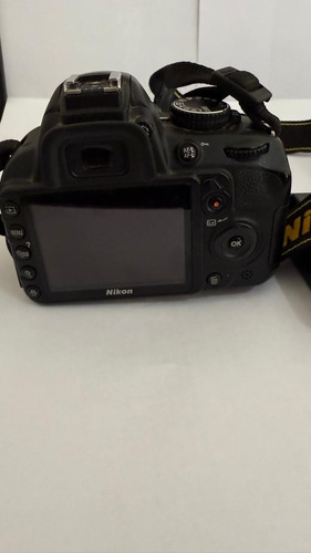 Cámara Fotografía Nikon D3100 Usada Accesorios Lente Batería Negro (Usado)
