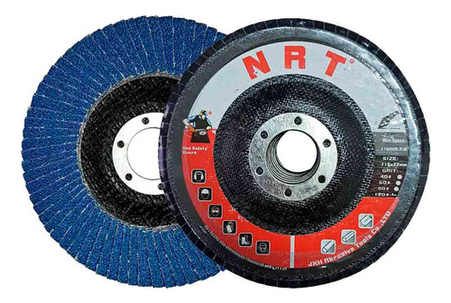 Disco Laminado Desbaste Y Pulido Grano 120 4 1/2 X 7/8 PuLG