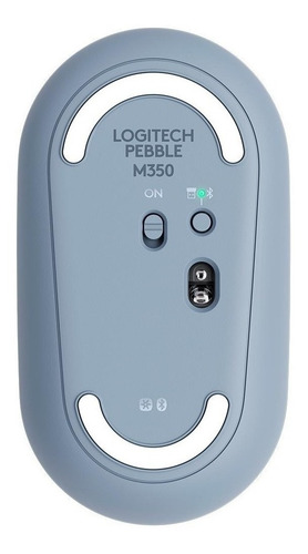Imagen 4 de 4 de Mouse inalámbrico Logitech Pebble M350 gris azulado